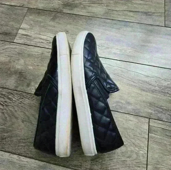 BRASH womens quilted black slip on shoes size 8 - Picture 10 of 11